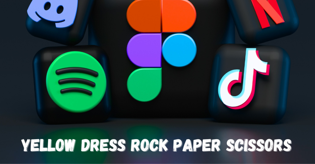 yellow dress rock paper scissors