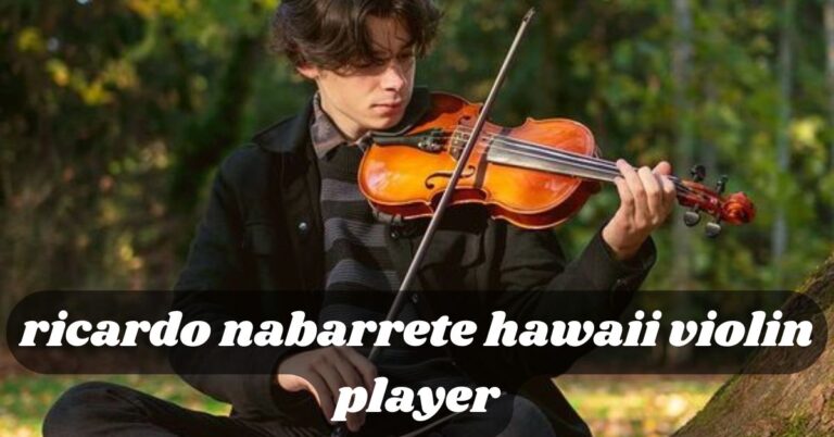 ricardo nabarrete hawaii violin player